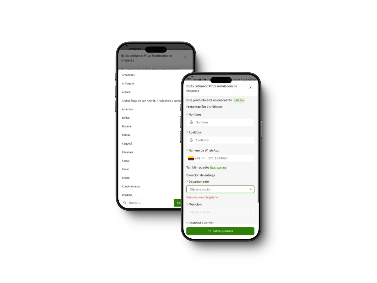 Incremento en la conversión